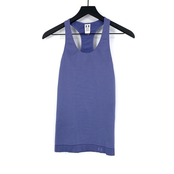 UNDER ARMOUR Seamless Tank Top Purple XS - Picture 1 of 6
